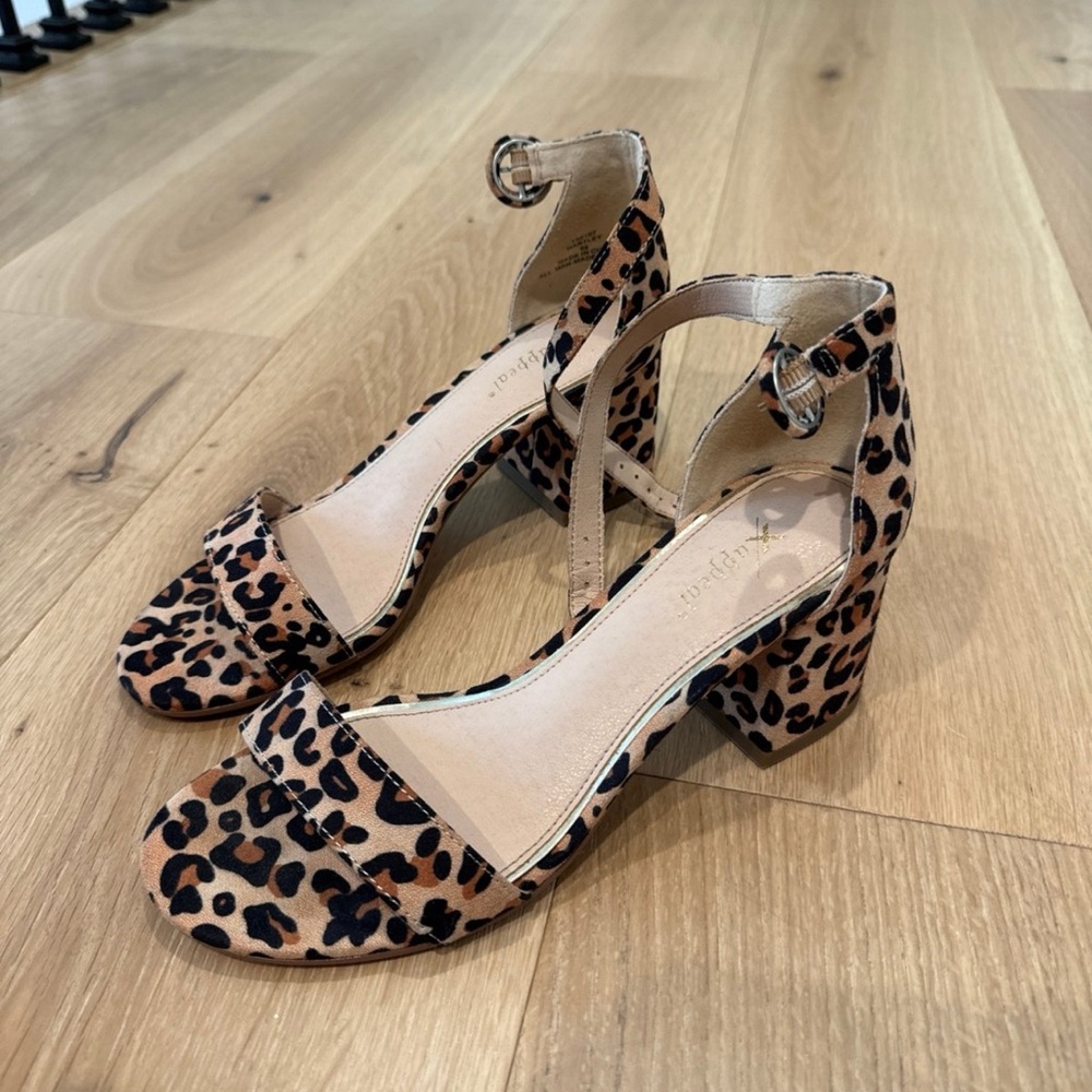Xappeal Cheetah Print Heels